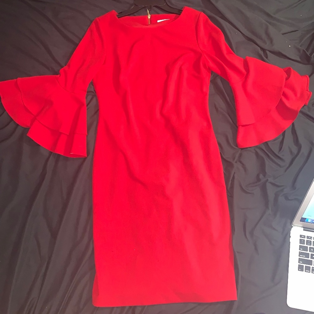 Calvin Klein Red Dress
